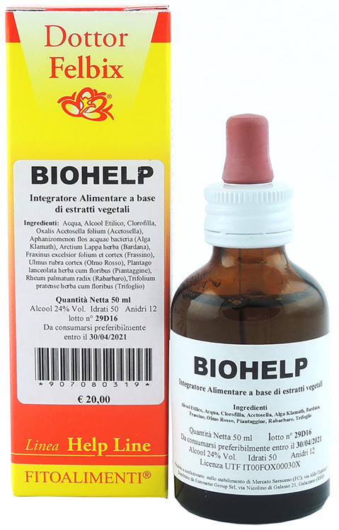 BIOHELP GTT 50ML "EURONATUR"