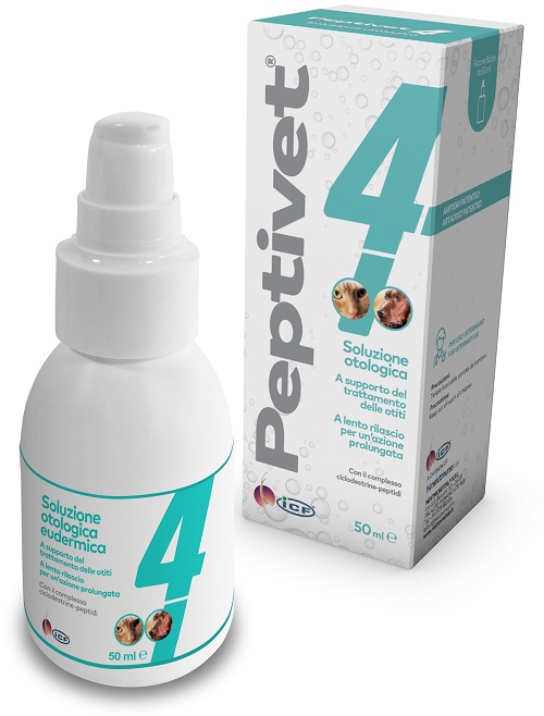 PEPTIVET 4 Sol.Otologica 50ml