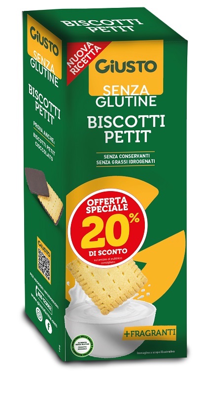 GIUSTO S/G BISCOTTI PETIT175G