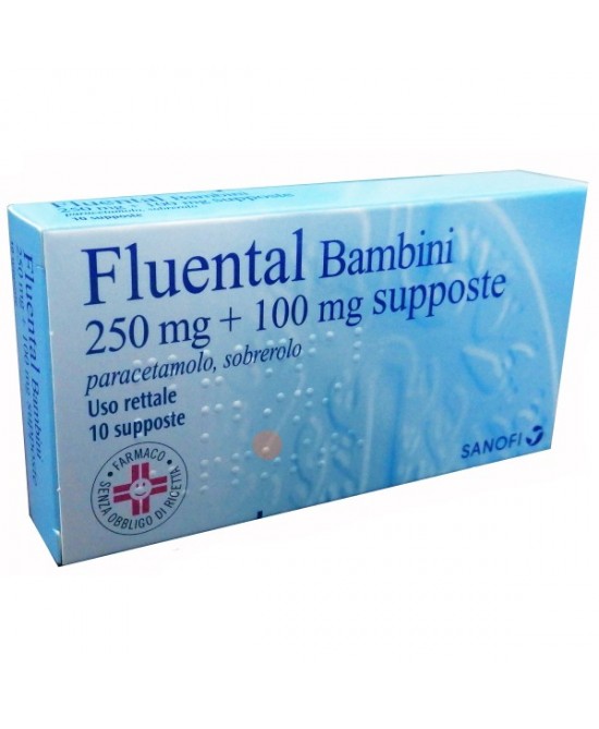FLUENTAL*BB 10SUPP 250+100MG