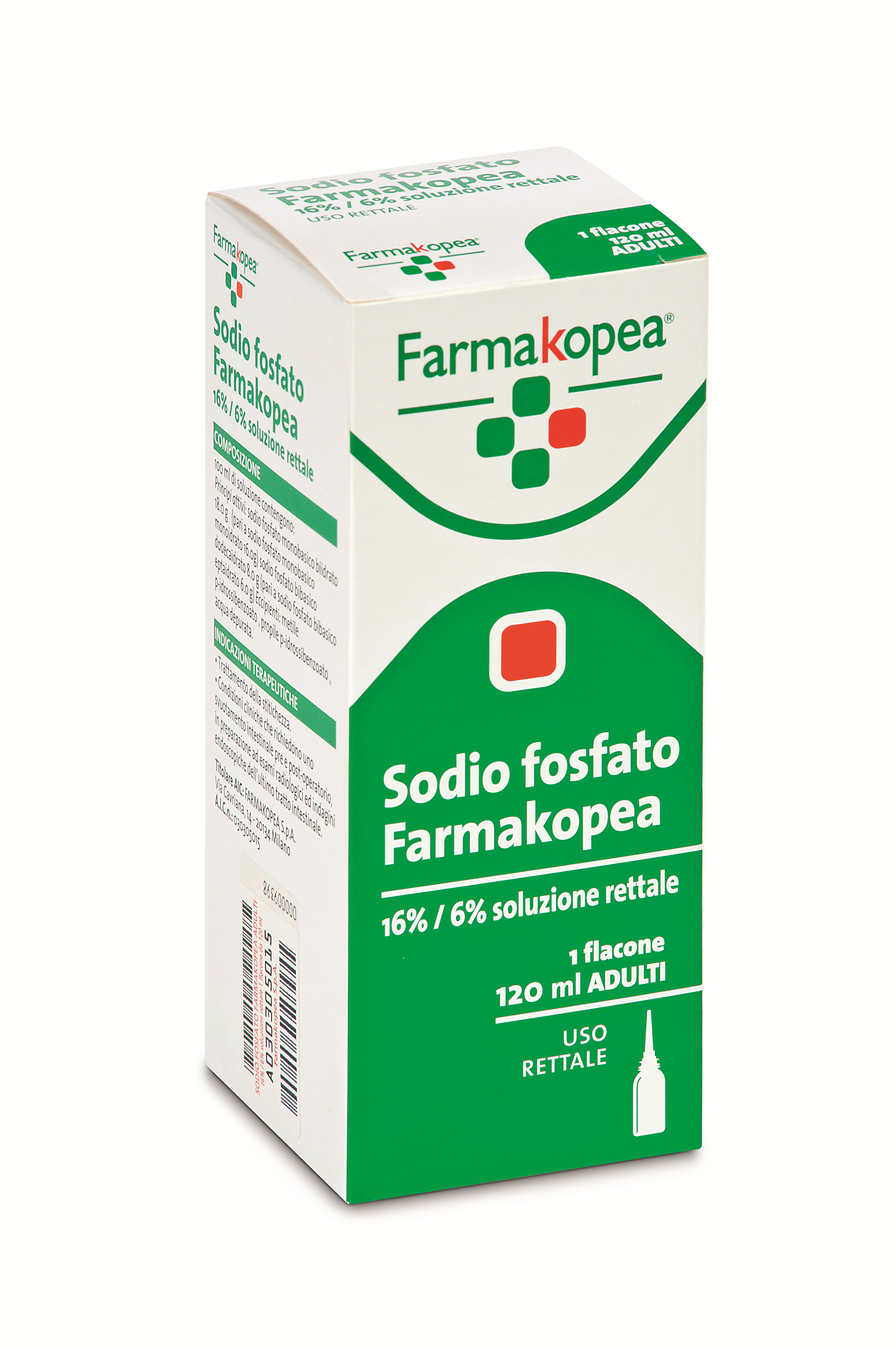 SODIO FOSFATO FA RETT 120ML