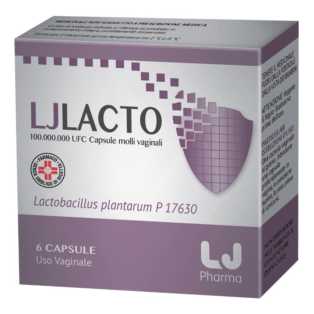 Ljlacto Capsule Molli Vaginali, 6 Capsule