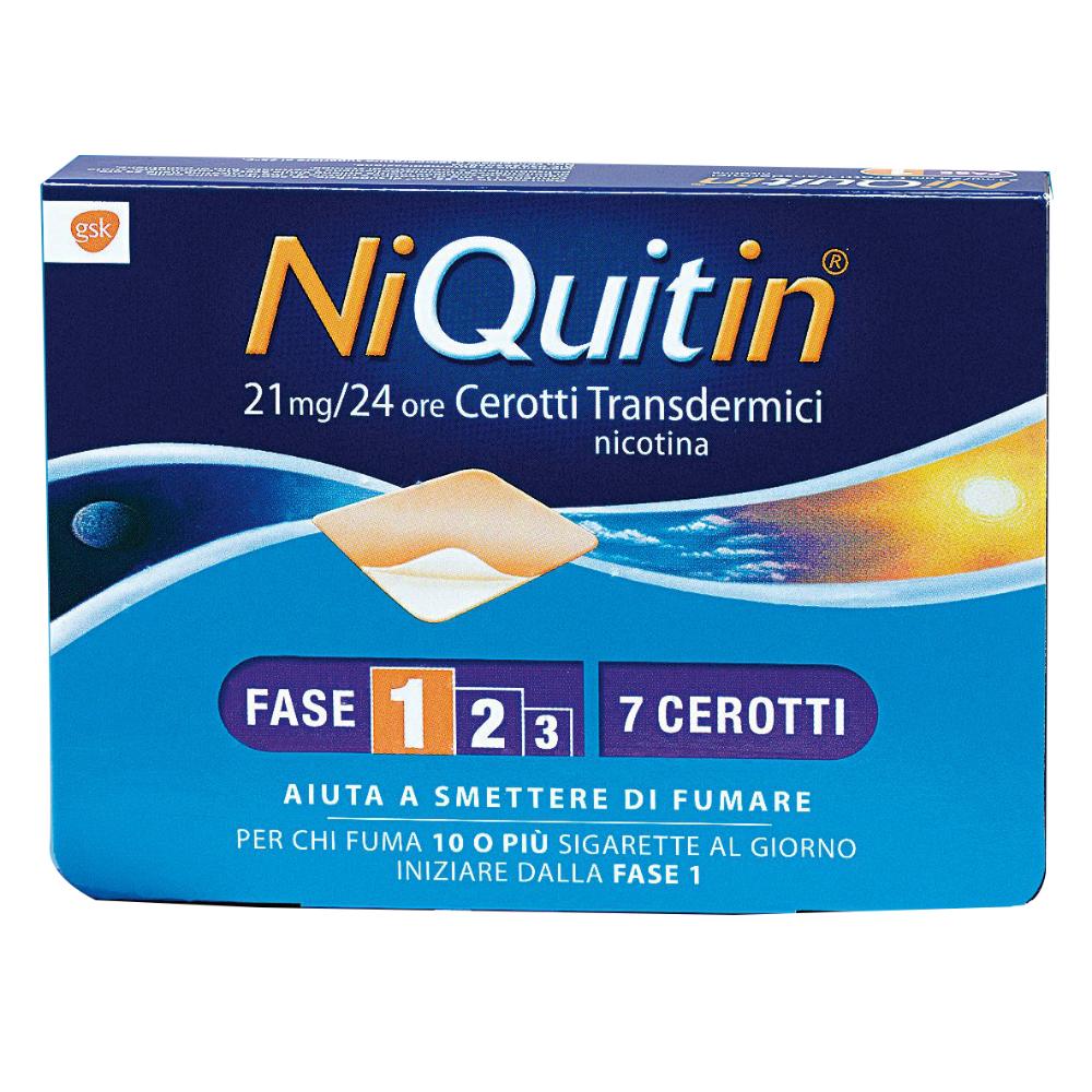 NIQUITIN CQ 21mg Cerotti