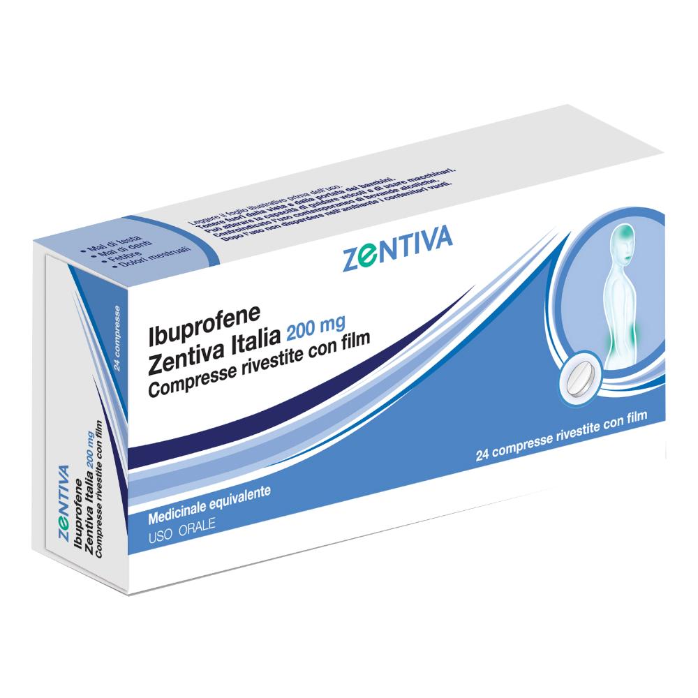 IBUPROFENE 200mg 24 Cpr ZTV