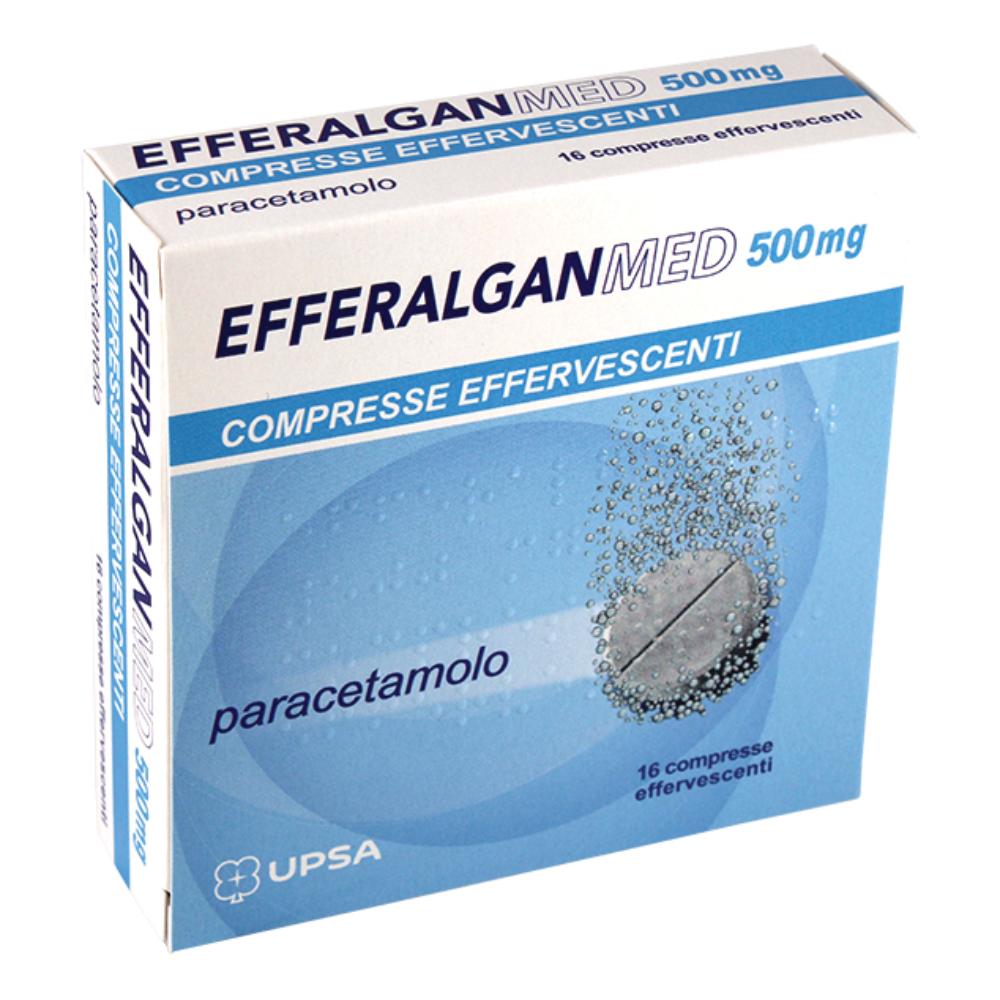 EfferalganMed 500 mg Paracetamolo GMM 16 compresse effervescenti