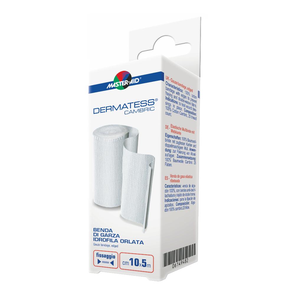 Pietrasanta Pharma Benda Orlata Di Garza Idrofila Dermatess Cambric 10x5