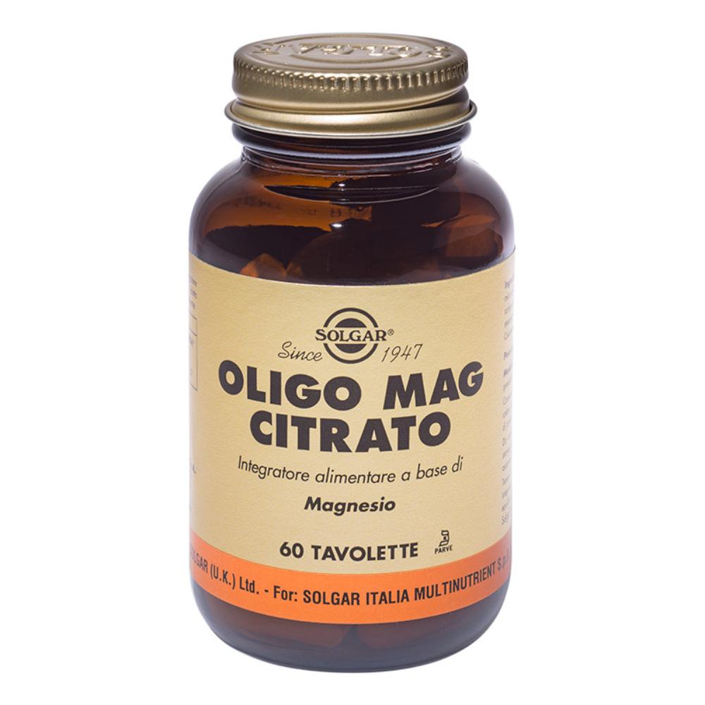 Solgar Oligo Mag Plus Integratore Alimentare 100 Tavolette.