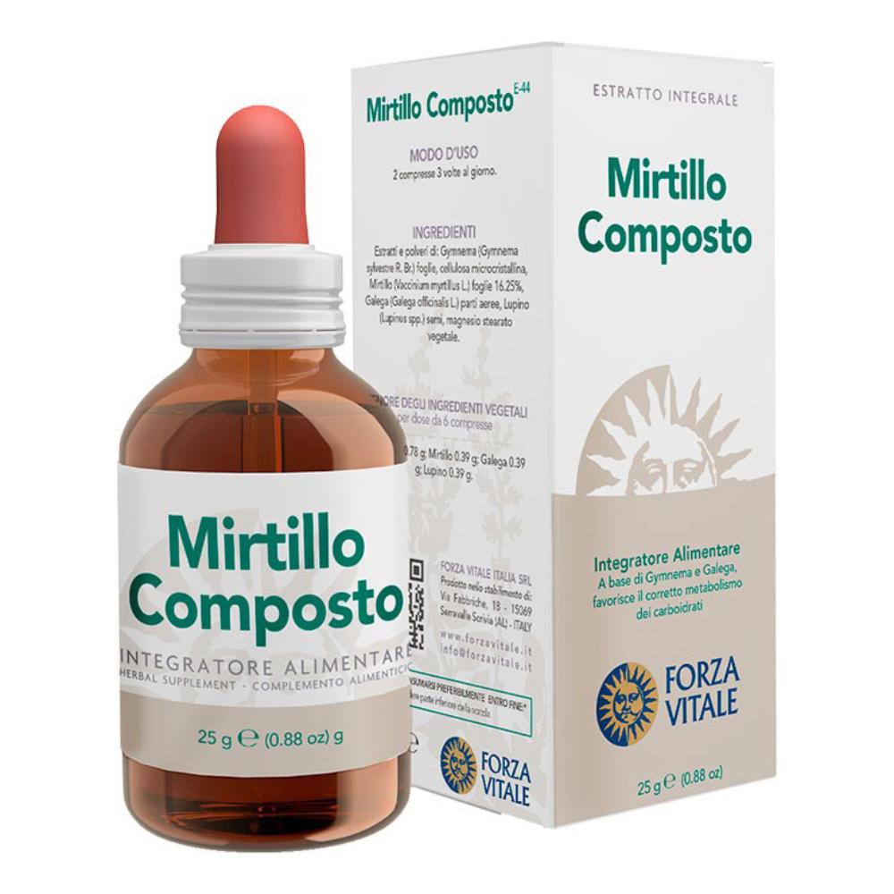 Forza Vitale Italia Ecosol Mirtillo Composto 60 Compresse