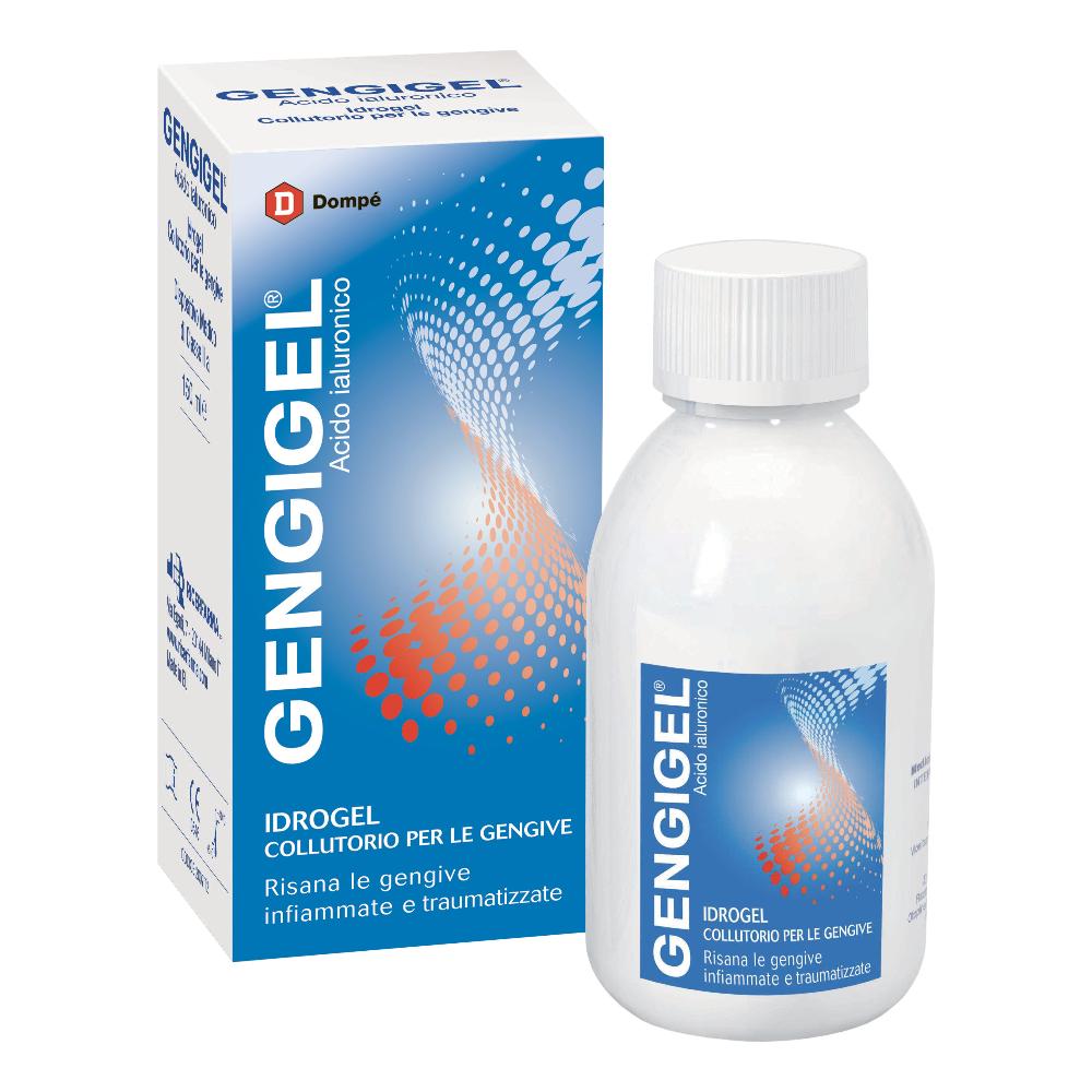 Dompe' Farmaceutici Collutorio Per Gengive Gengigel Idrogel Flacone 150 Ml