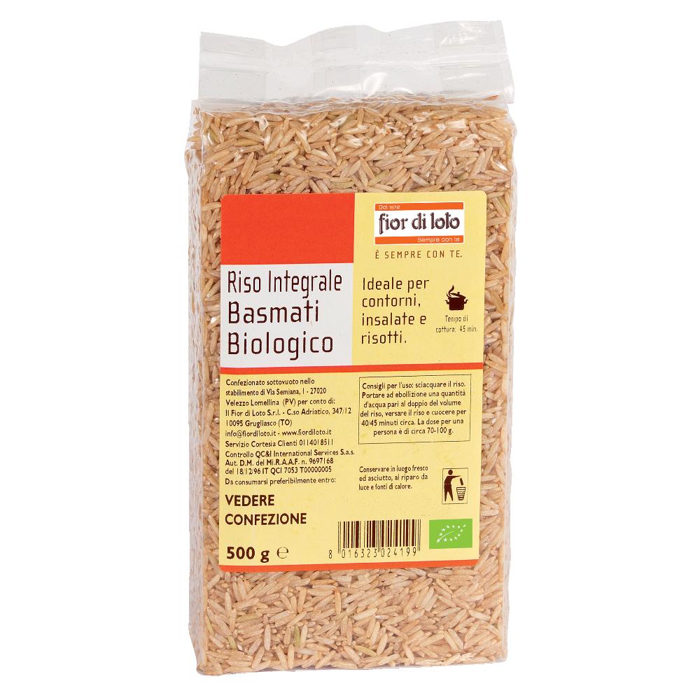 RISO INTEGRALE BASMATI 500G