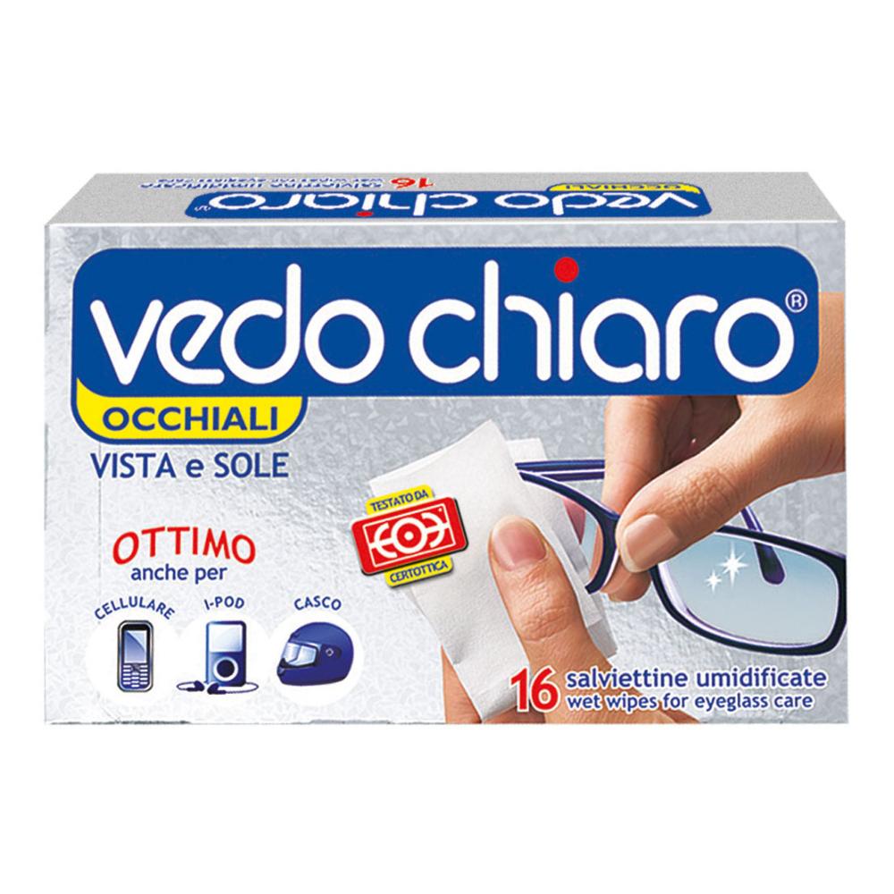Sodalco Vedochiaro Salviette Per Occhiali 16 Pezzi