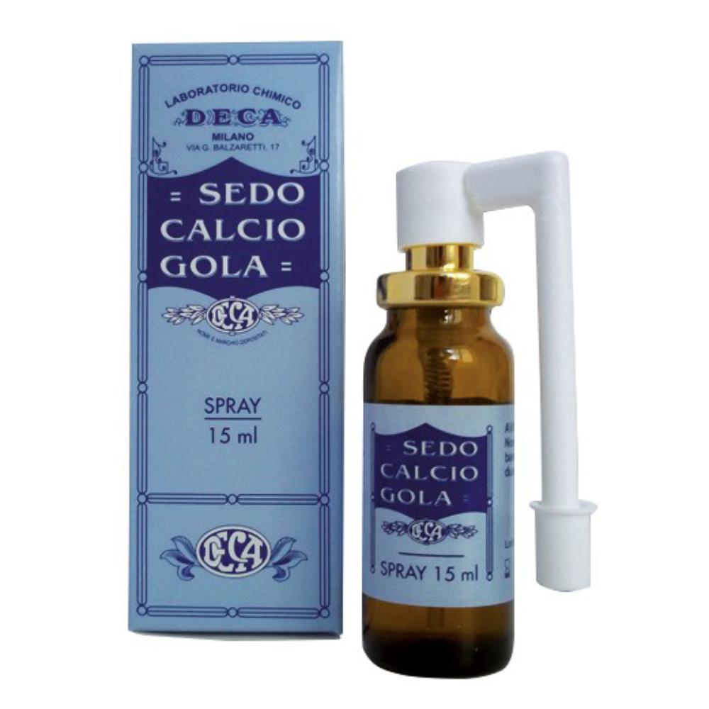 Deca Laboratorio Chimico Sedo Calcio Gola Spray 15 Ml