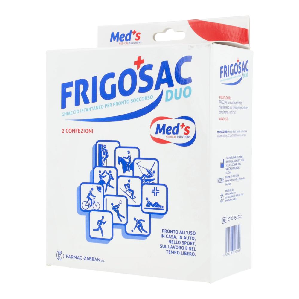 Farmac-Zabban Frigosac Duo Ghiaccio Istantaneo Monouso 2 Confezioni