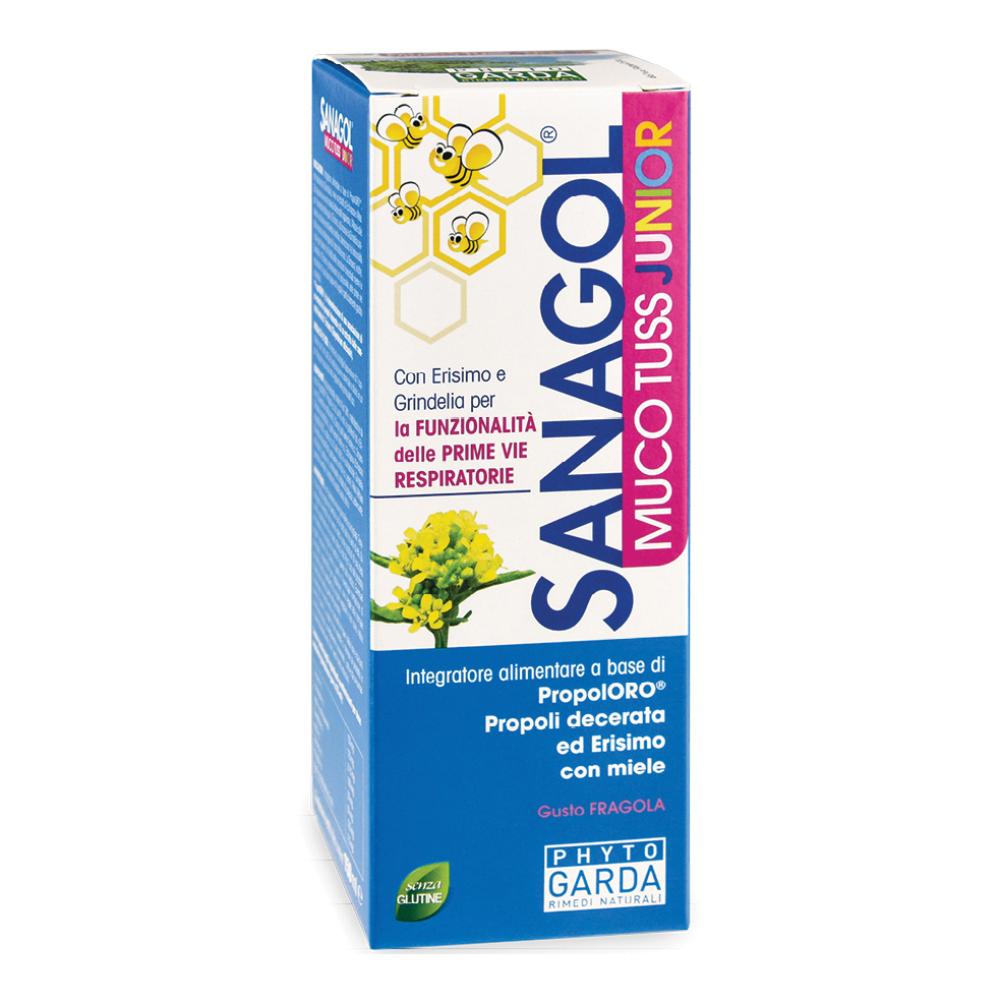 Phytogarda Rimedi Naturali Sanagol Muco Tuss Sciroppo Vie Respiratorie 150 ml