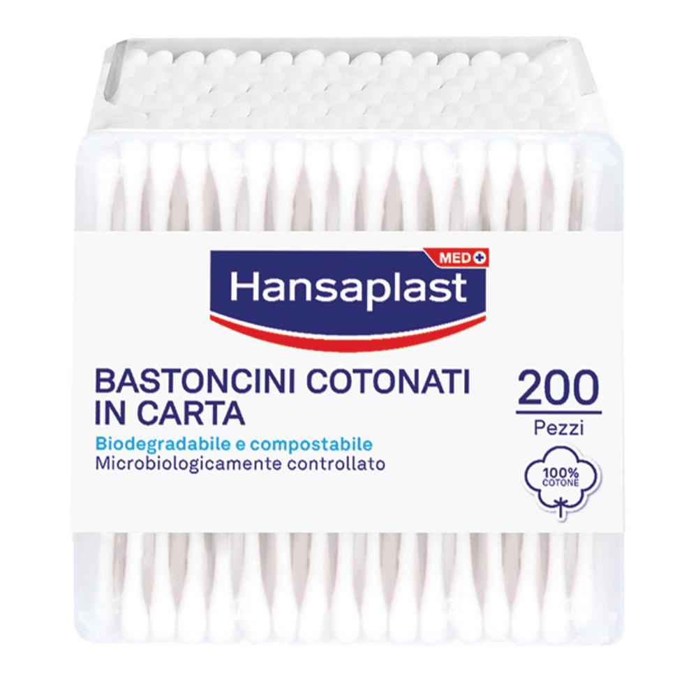 Hansaplast bastoncini cotonati per l'igiene dell'orecchio 200 pezzi
