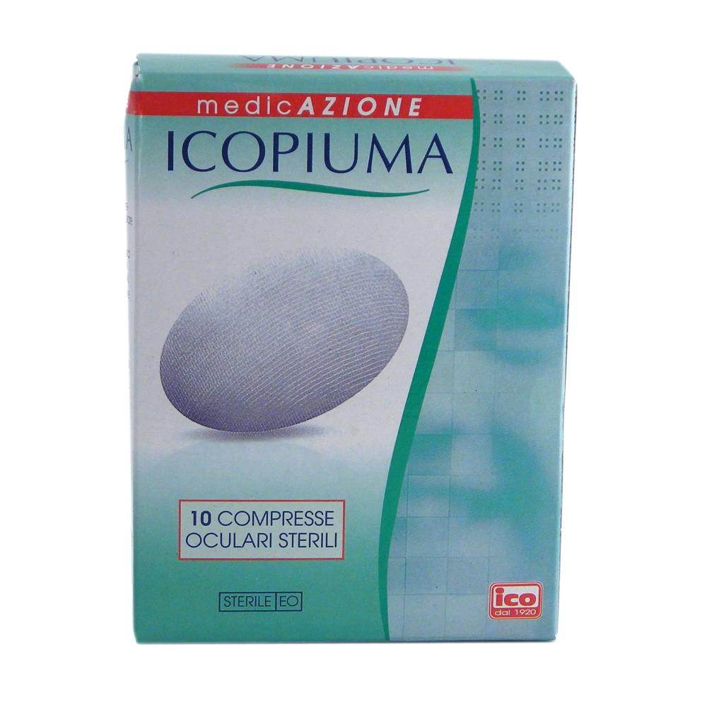 Desa Pharma Icopiuma Garza Compressa Oculare Di Cotone 10 Pezzi