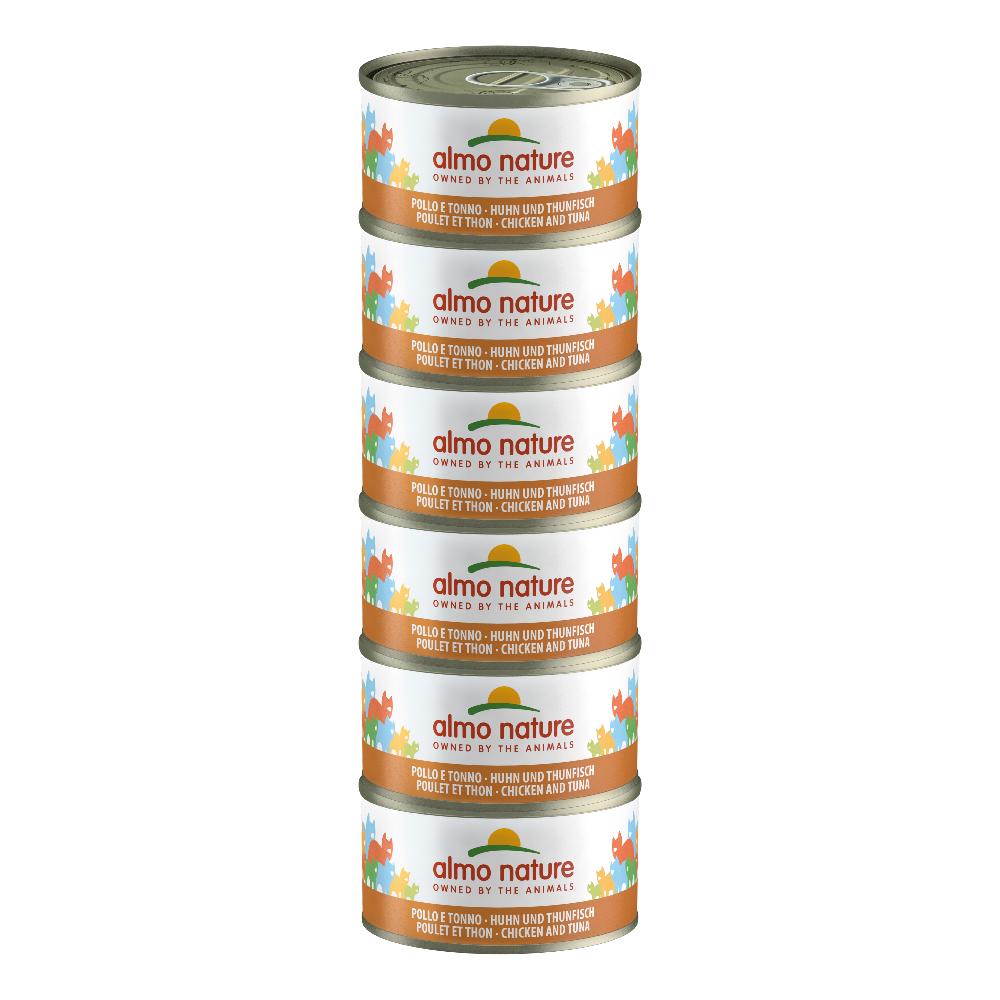 ALMO NATURE CAT TONNO POLLO70G