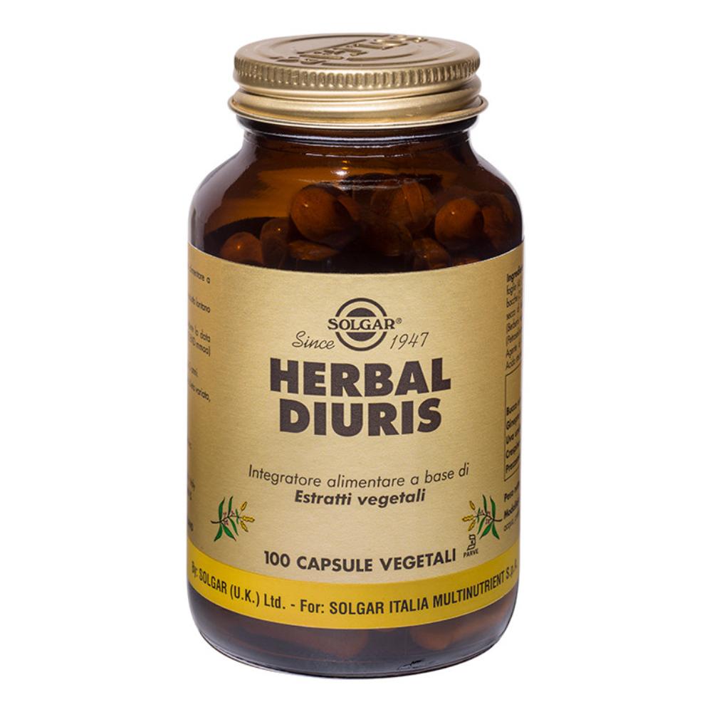 solgar italia solgar it. multinutrient herbal diuris 100 capsule vegetali
