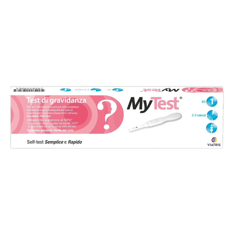 Test di Gravidanza Rapido Hcg Mytest 1 Pezzo