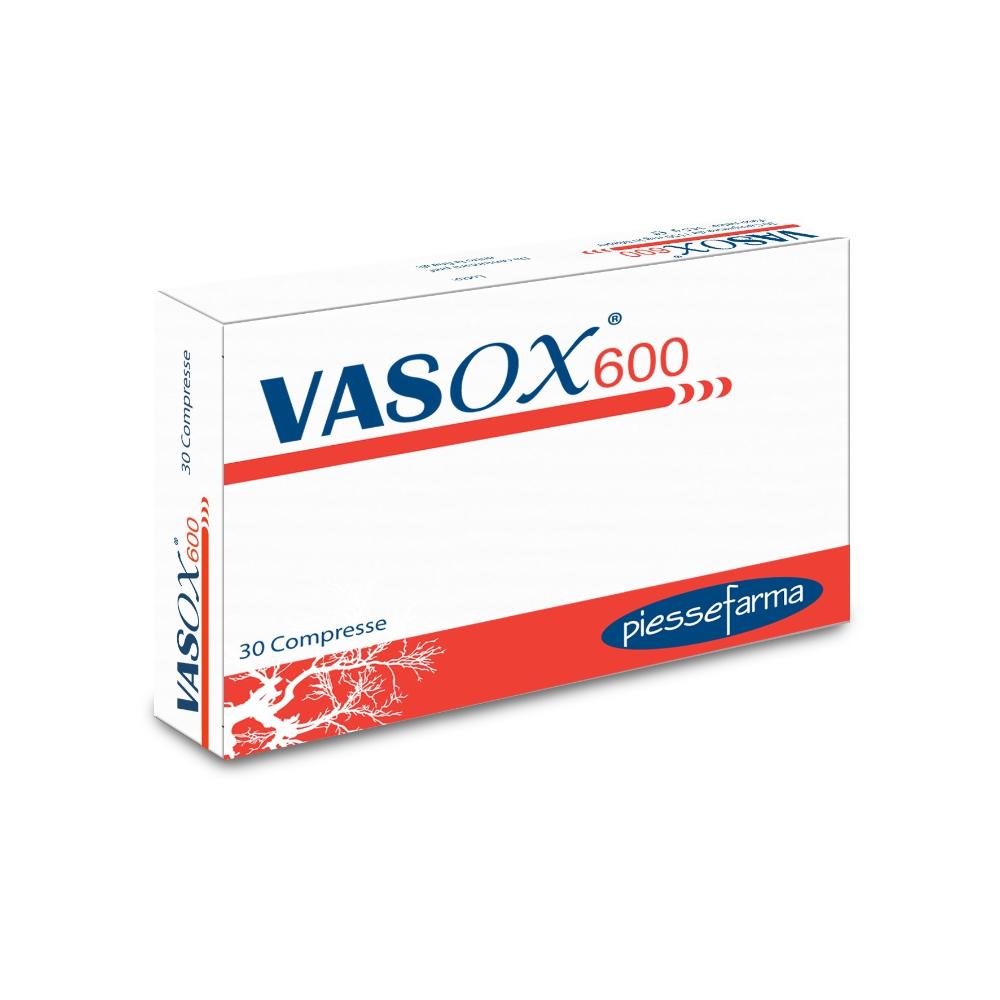 piessefarma srl piessefarma vasox 600 integratore alimentare 30 compresse