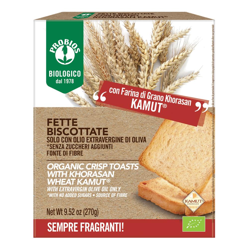 FETTE BISC KAMUT S/ZUCCH 270G