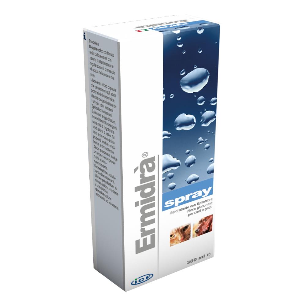 ICF Farmaceutici Animali Domestici Ermidrà Spray Cani e Gatti 300 ml img