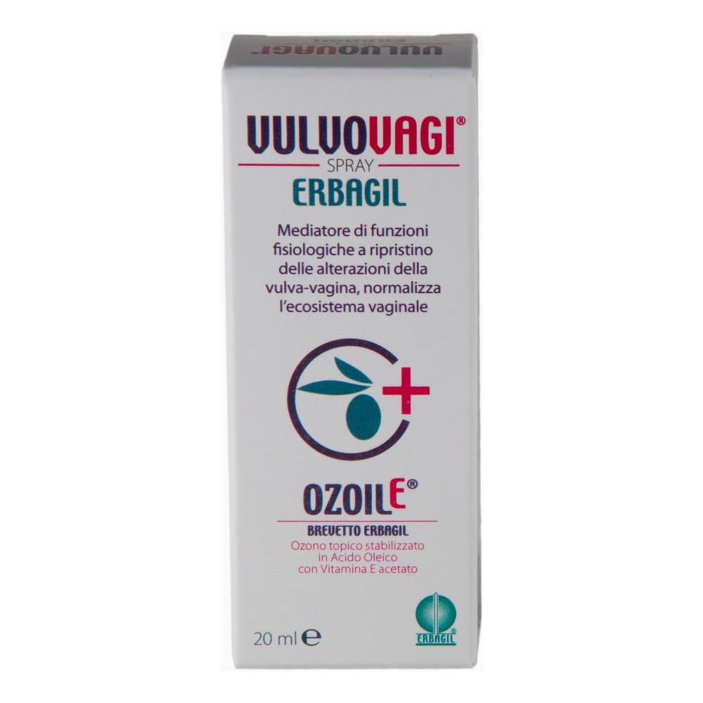 Erbagil Vulvovagi Spray Per Vulvovaginiti E Secchezza Vaginale 20 Ml
