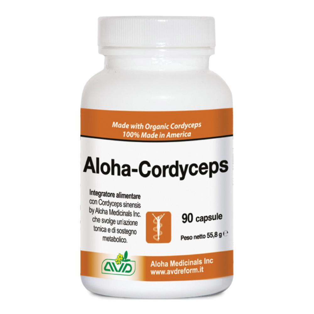 Aloha Cordyceps 90 Capsule Flacone 55,8 G