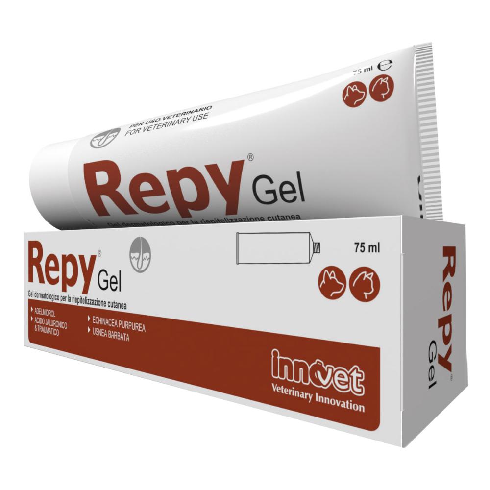Innovet Animali Domestici Repy Gel Rigenerante Lenitivo Cani e Gatti 75 ml