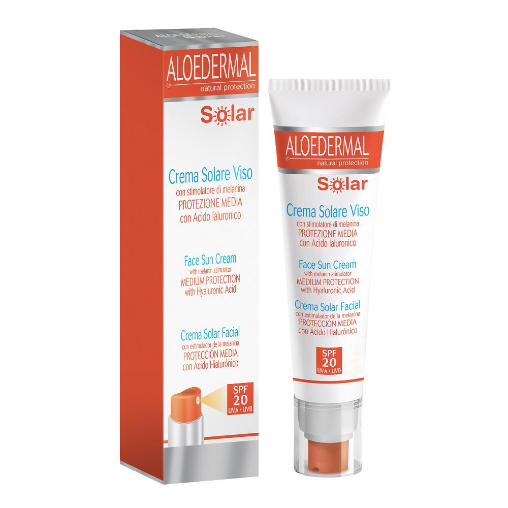 ALOEDERMAL CR SOL VISO SPF20