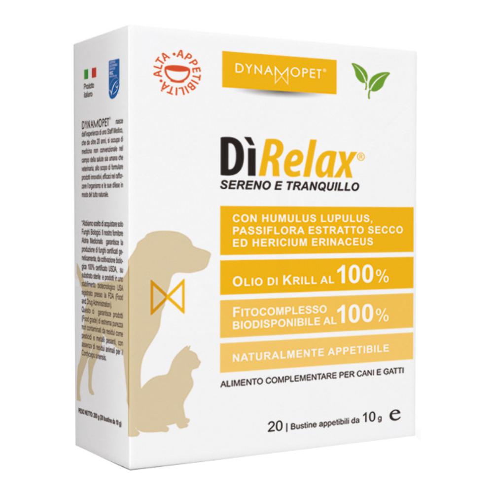 DIRELAX Bustine 10ml: Supporto Intestinale per Cani e Gatti