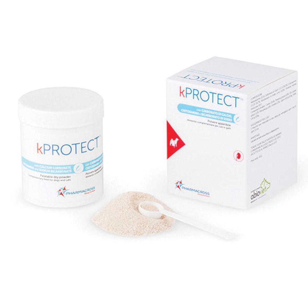 Kprotect Polvere Appetibile 45 Grammi per Cani e Gatti - Supporto Intestinale e Protezione della Mucosa img 1