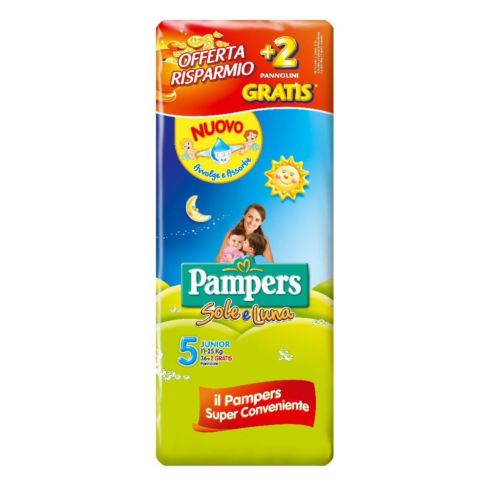PAMPERS SOLEL JUNIOR 36+2P 9417<