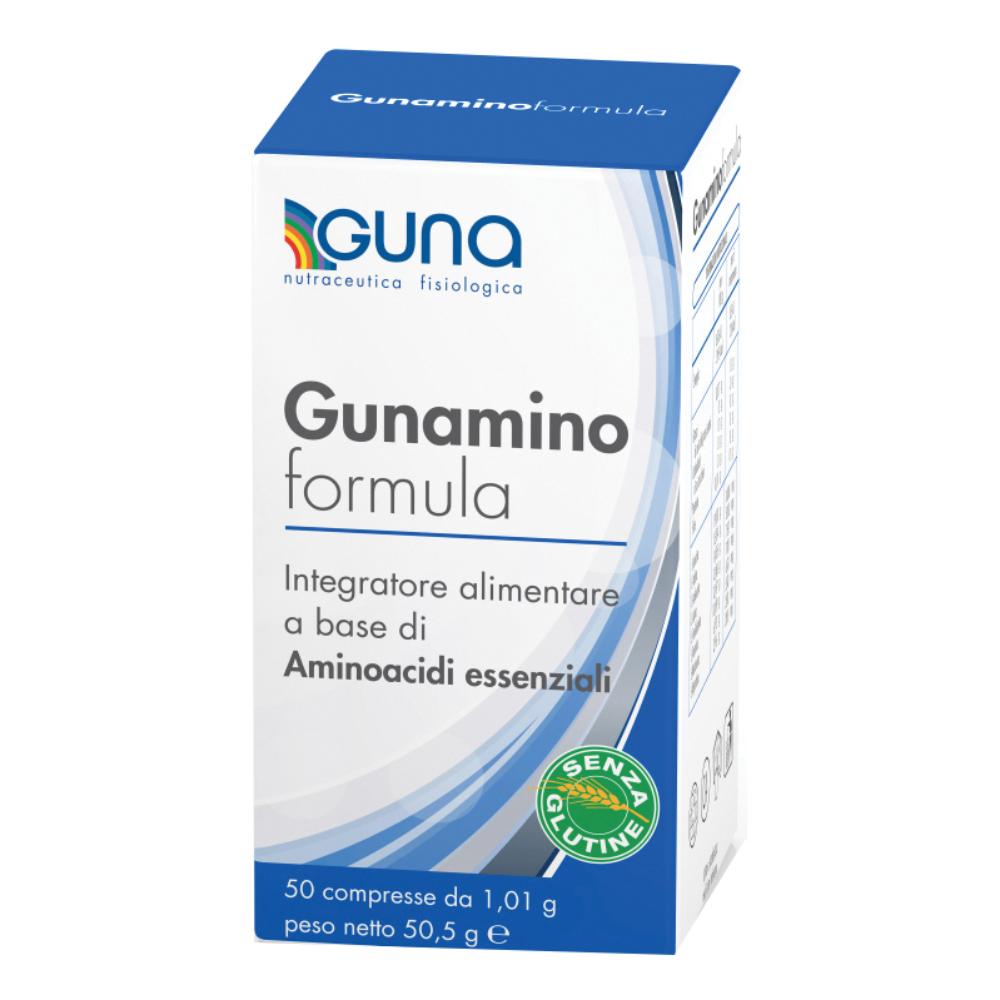 Guna Energia e Benessere Gunamino Formula Integratore 50 Compresse