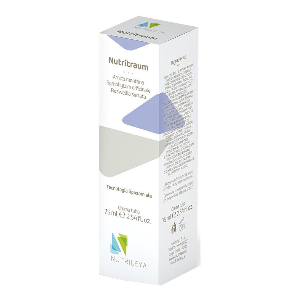 Nutritraum Lipo Crema 75 g Trattamento Lenitivo per Traumi, Contusioni ed Edemi Cutanei