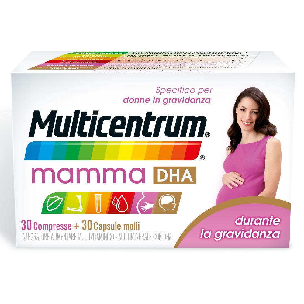 Multicentrum Mamma DHA Integratore Alimentare 30+30 compresse