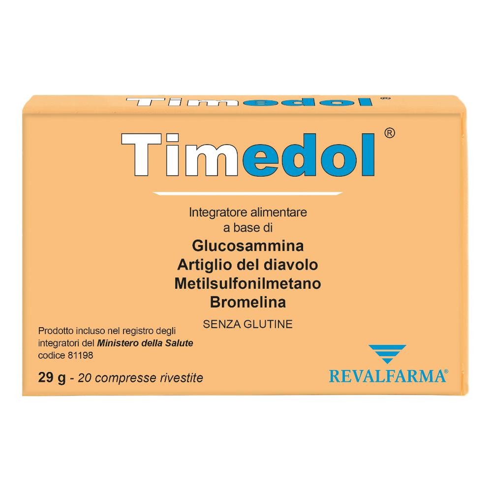 Revalfarma Timedol 20 Compresse Masticabili 1500 Mg