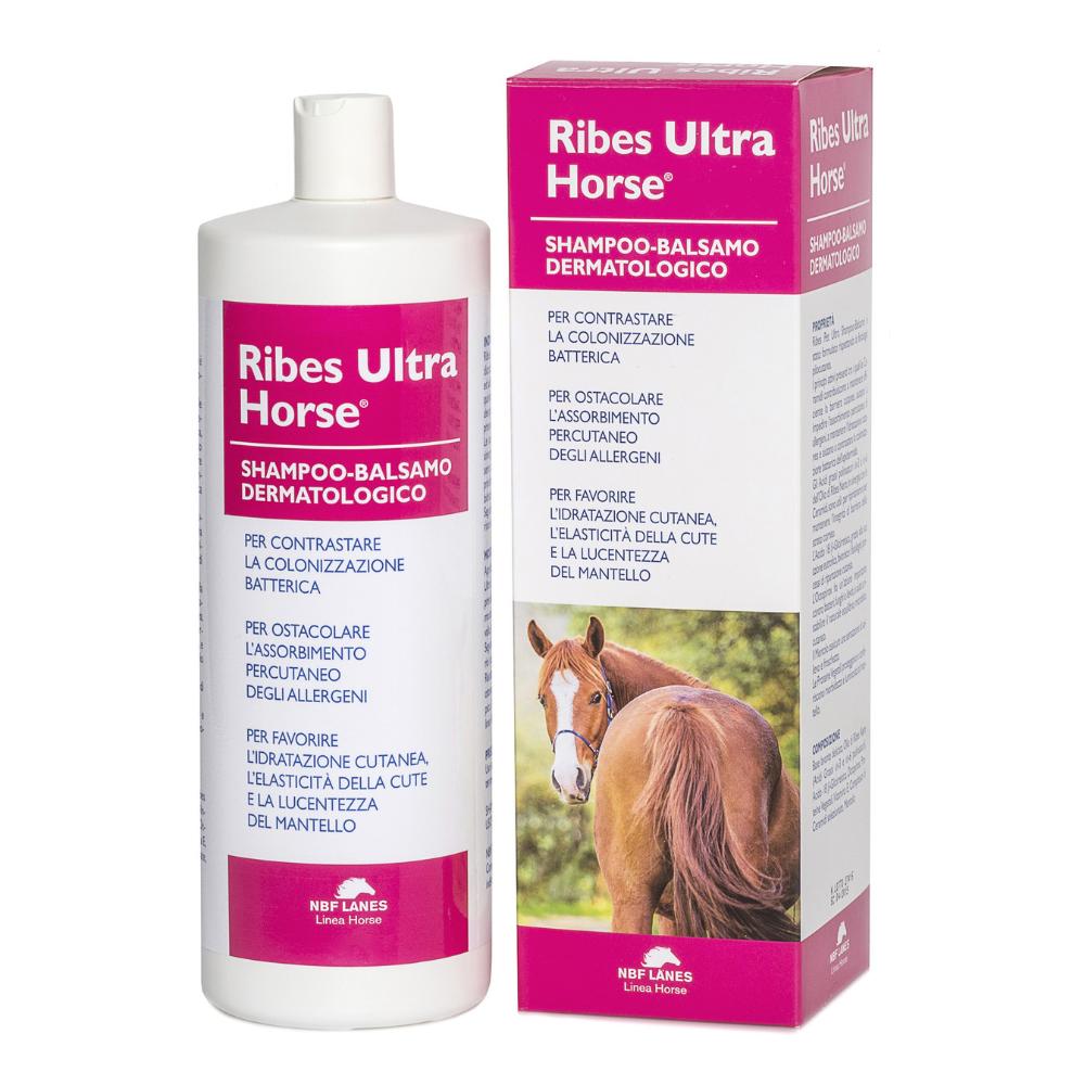 NBF Lanes Ribes Ultra Horse shampoo-balsamo dermatologico 1000 ml img