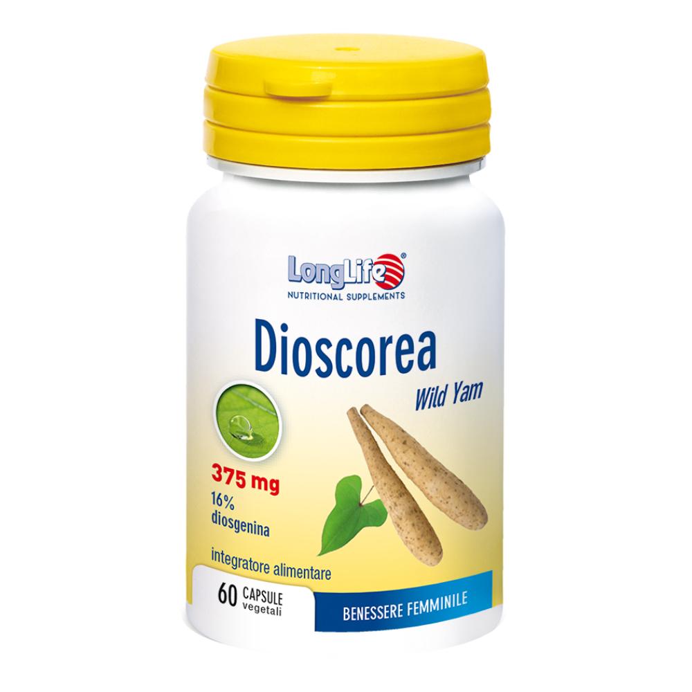 LongLife Dioscorea 375 mg Integratore Per Il Benessere Femminile 60 Capsule