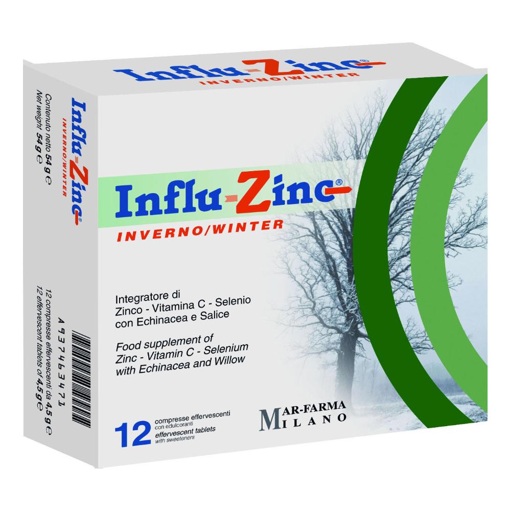 INFLU ZINC INVERN 12CPR EFFERV