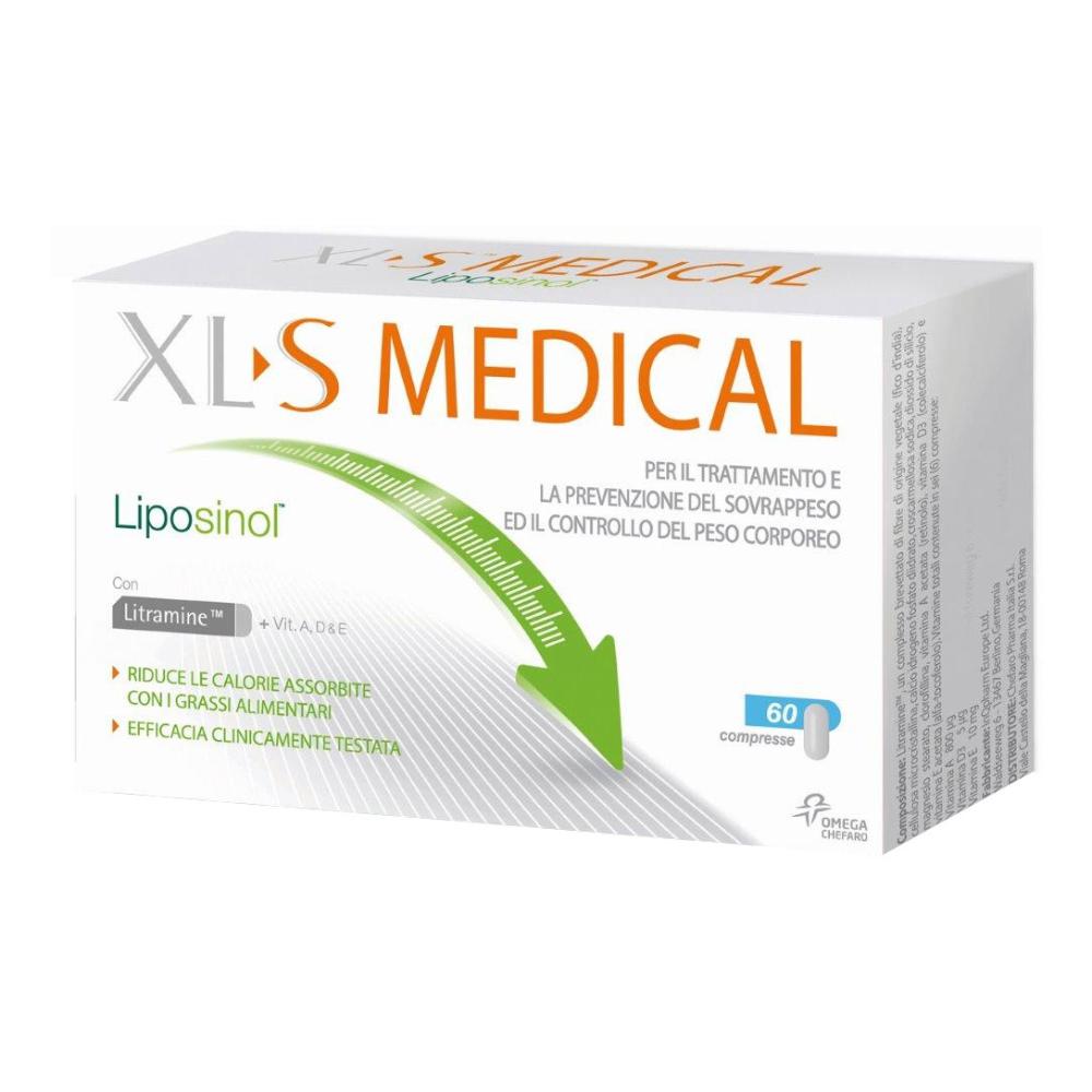 XLS Medical Controllo del Peso Liposinol Integratore 60 Compresse