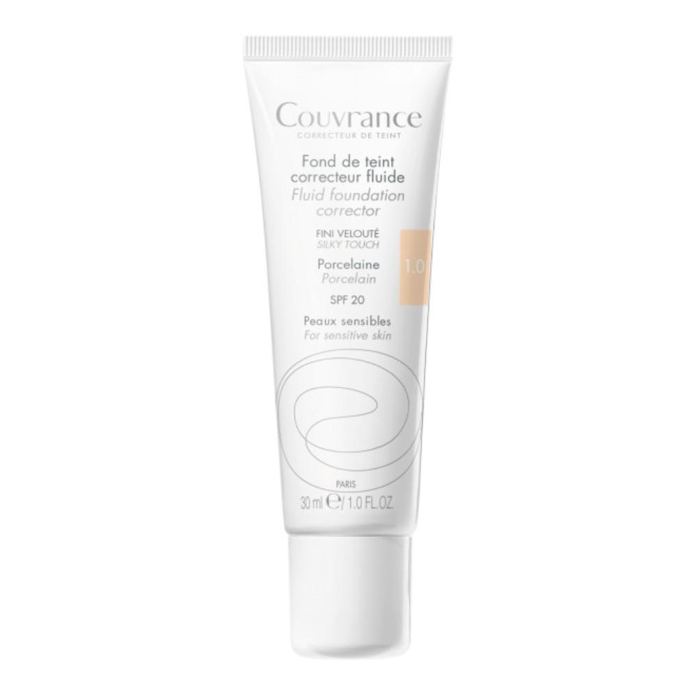 Avène Couvrance Fondotinta Fluido 1.0 Porcellana 30 Ml