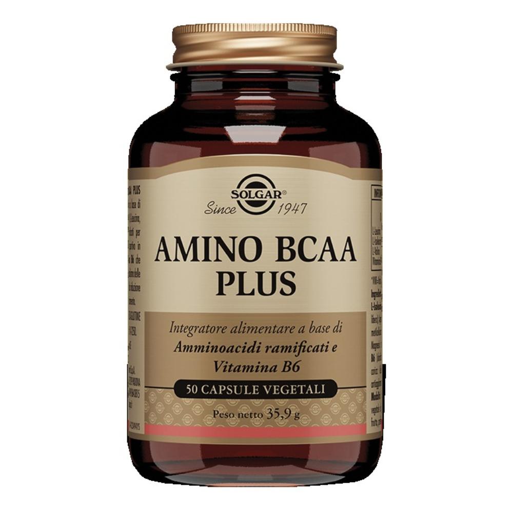 Solgar Amino Bcaa Plus Aminoacidi 50 Capsule