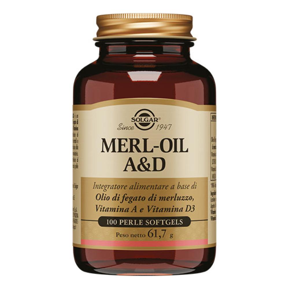 Solgar Merl Oil A&D 100 Perle Softgel