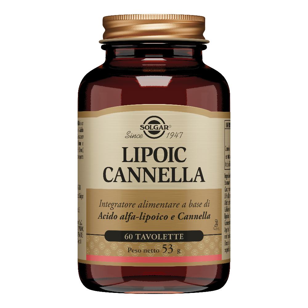 Lipoic cannella integratore regolarità intestinale e digestione 60 tavolette