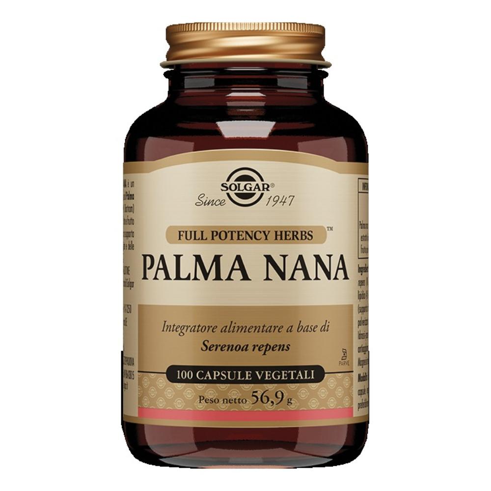 Solgar Palma Nana Integratore per le vie urinarie 100 Capsule Vegetali