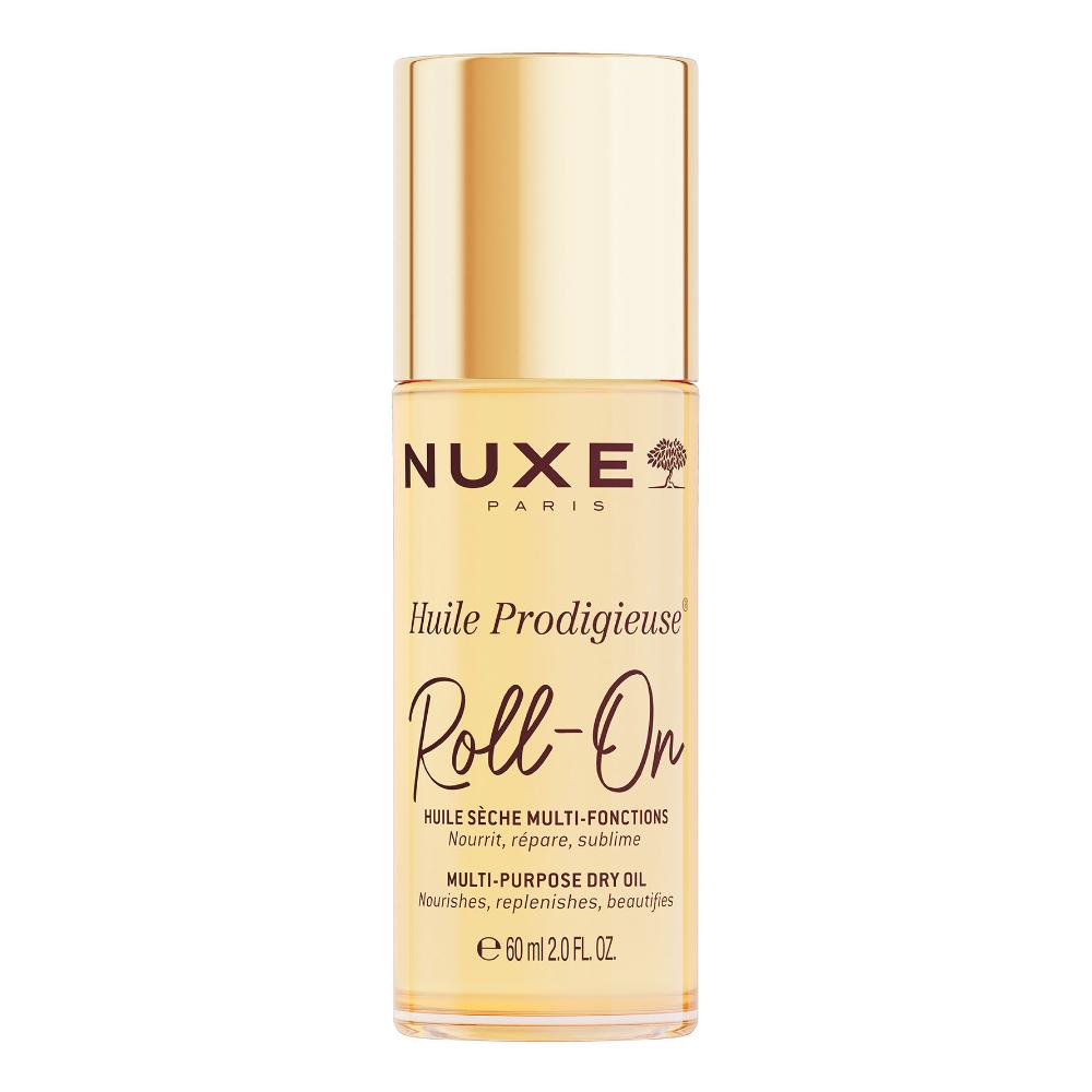 Nuxe Roll-On olio secco viso corpo capelli 60 ml idratazione e azione anti-inquinamento