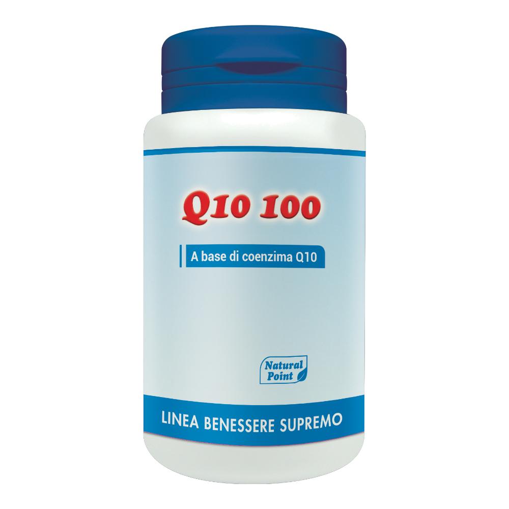 Natural Point Q10 100 Integratore Alimentare, 50 Capsule Vegetali 100mg