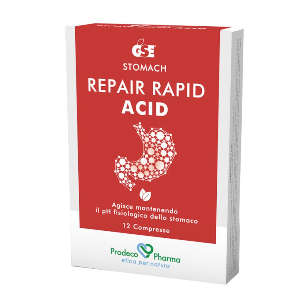 Prodeco Pharma Gse Repair Rapid Acid 36 Compresse