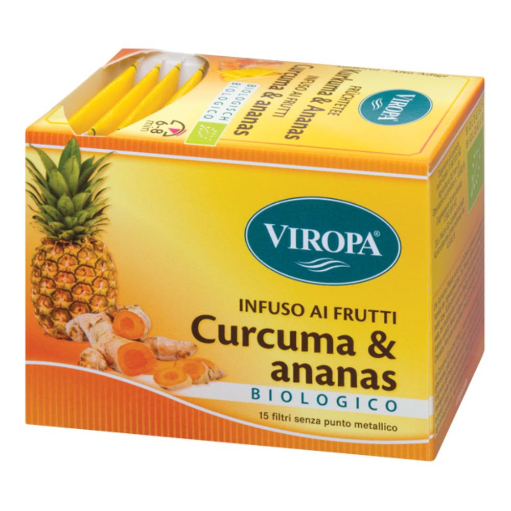 viropa import srl viropa curcuma&ananas 15bust.